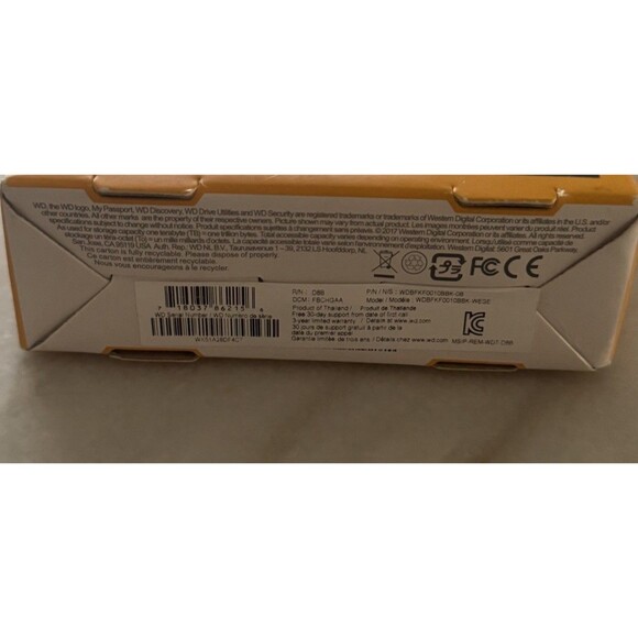 Portable Hard Drive My Passport For Mac 1 TB - Picture 3 of 7